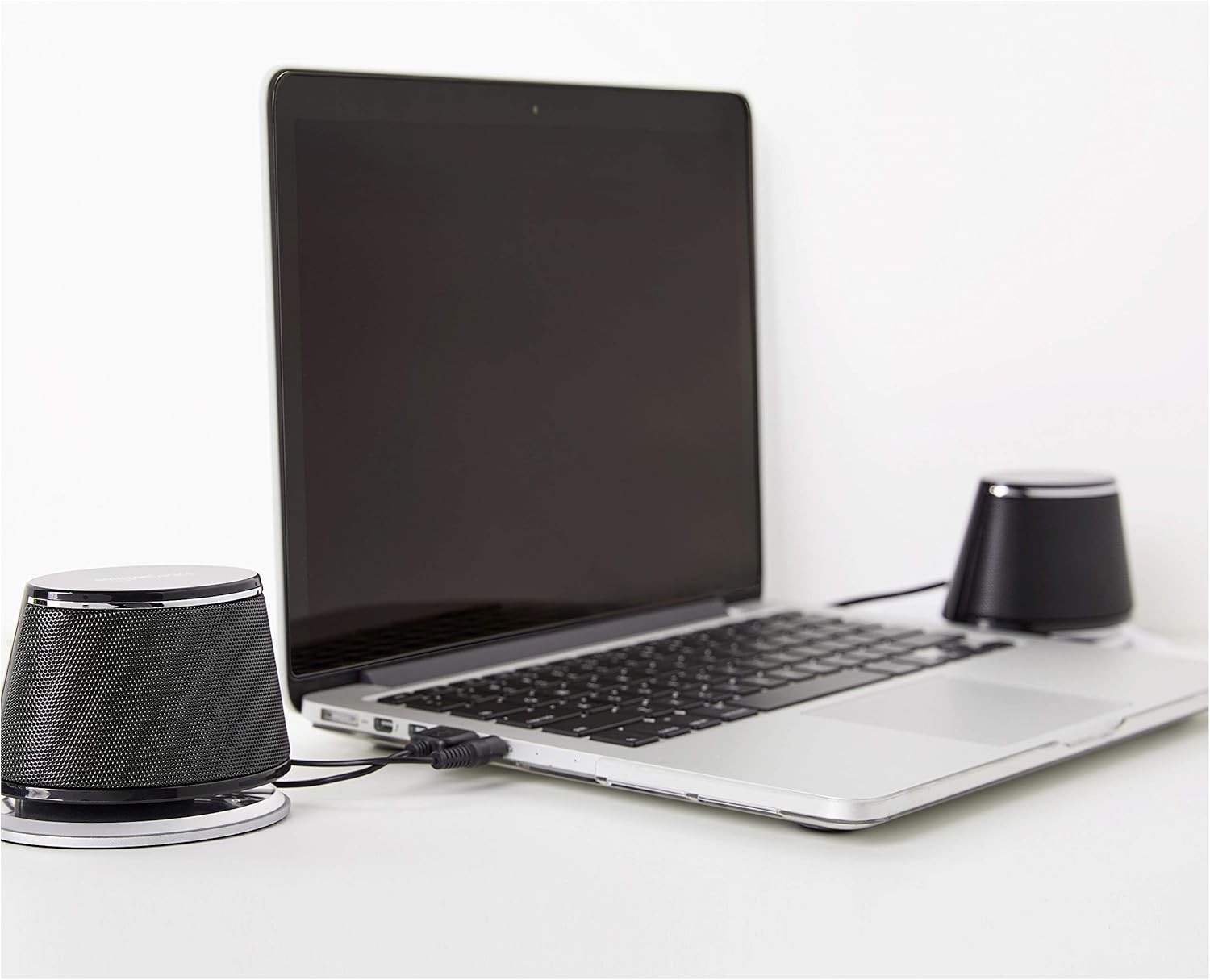 Basics Stereo 2.0 Speakers for PC or Laptop with Volume Control