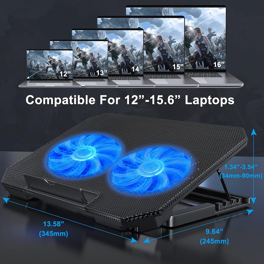 LIENS Laptop Cooling Pad with Adjustable