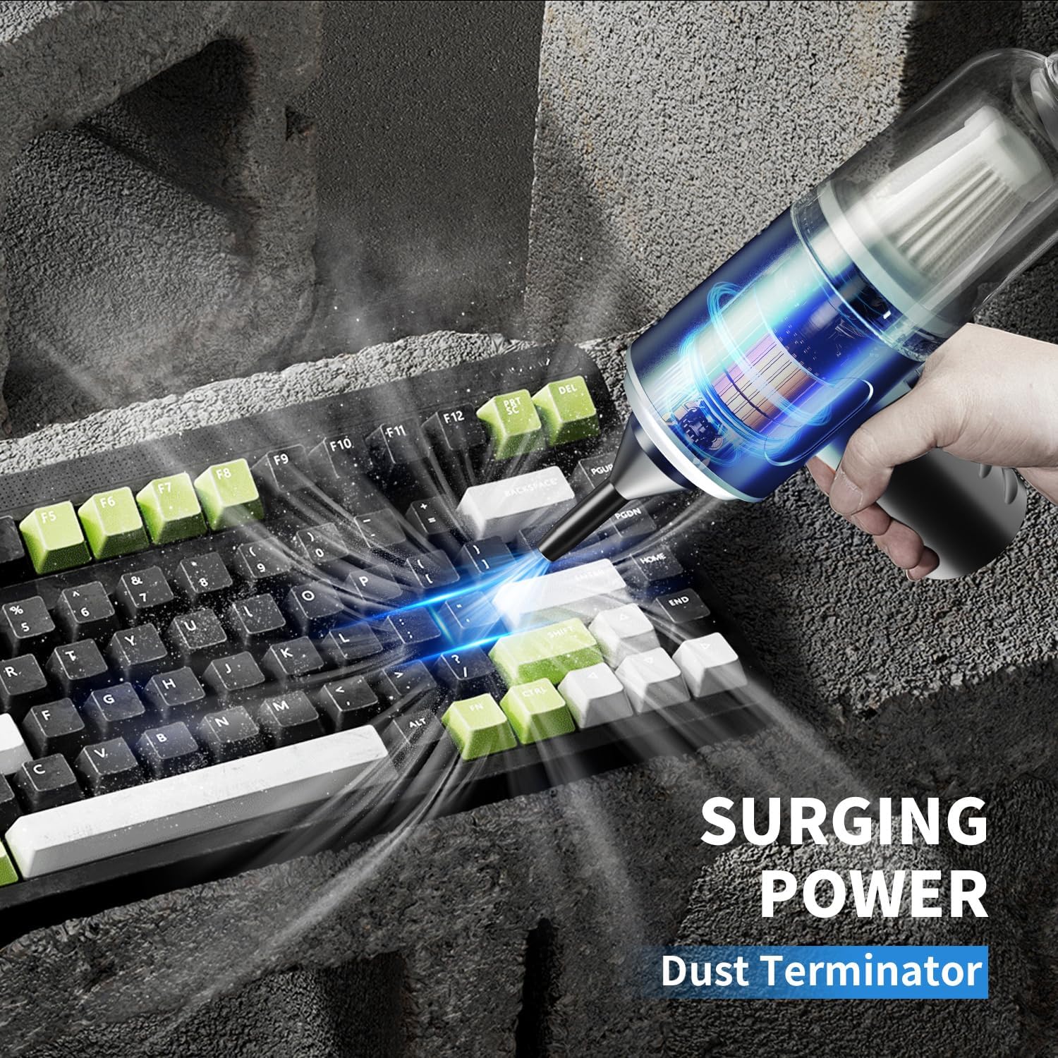 Vcwtty 3 in 1 Keyboard Vacuum Cleaner