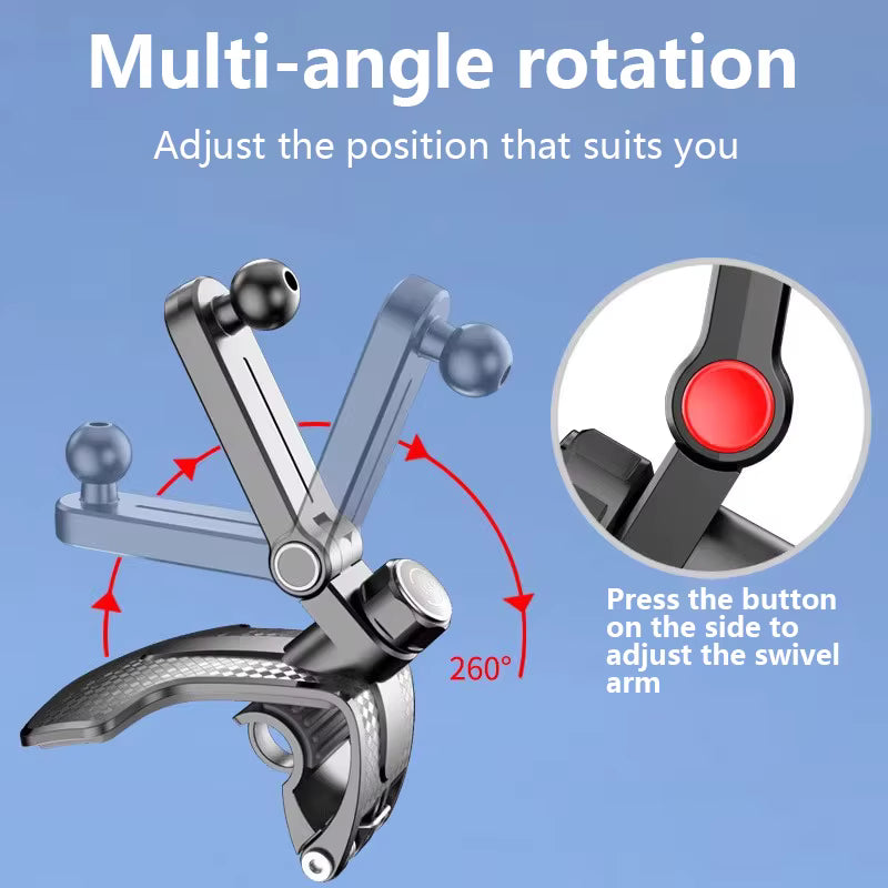 Car Mount Holder for Phone Cool Dashboard Clip